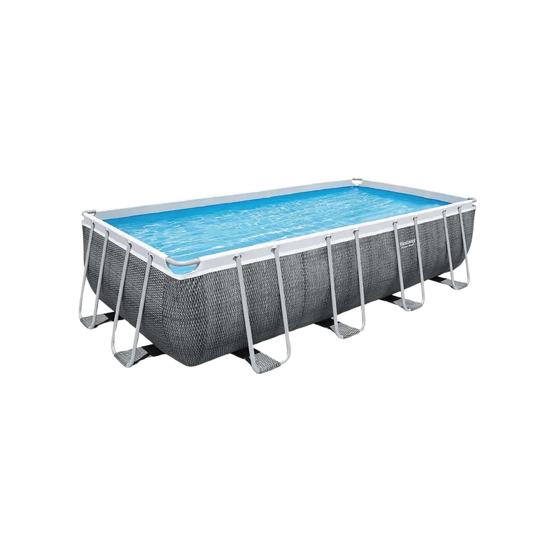 Power Steel Rectangular Pool Set 4.88m x 2.44m x 1.22m