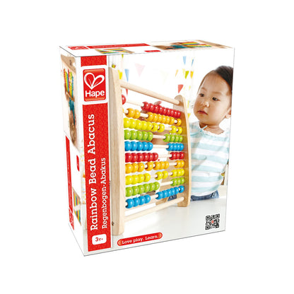 Wooden Rainbow Bead Abacus