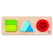 Wooden Geometry Educational Puzzle - 6pcs