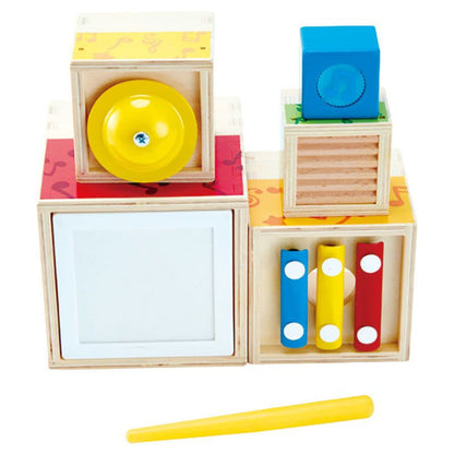 Wooden Stacking Musical Set