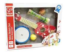 Mini Band Wooden Musical Instrument Set - 5pcs