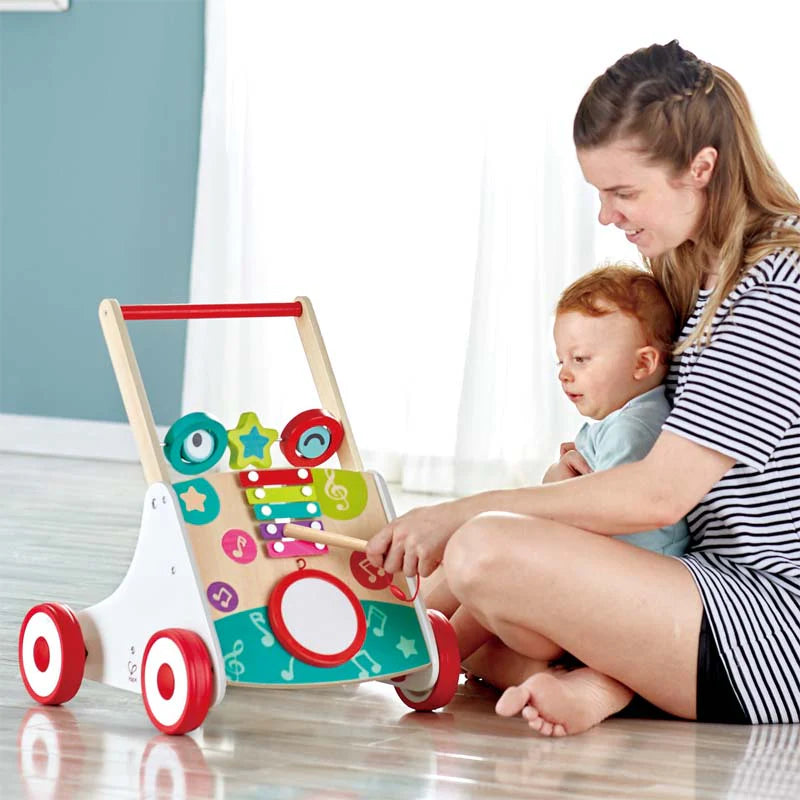 Hape MY FIRST MUSICAL WALKER musical baby walker for early walkers — toddler push toy available in Lebanon