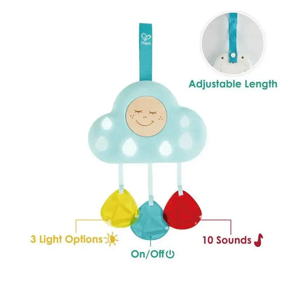 Musical Cloud Light Baby's Crib Mobile