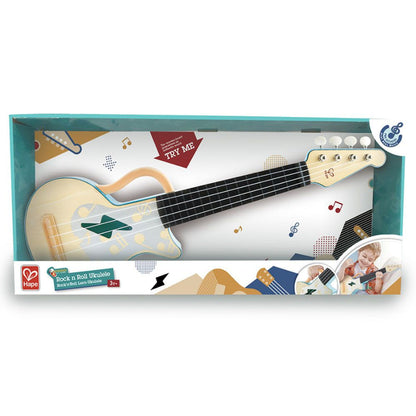 Rock n’ Roll Ukulele Wooden Musical Instrument