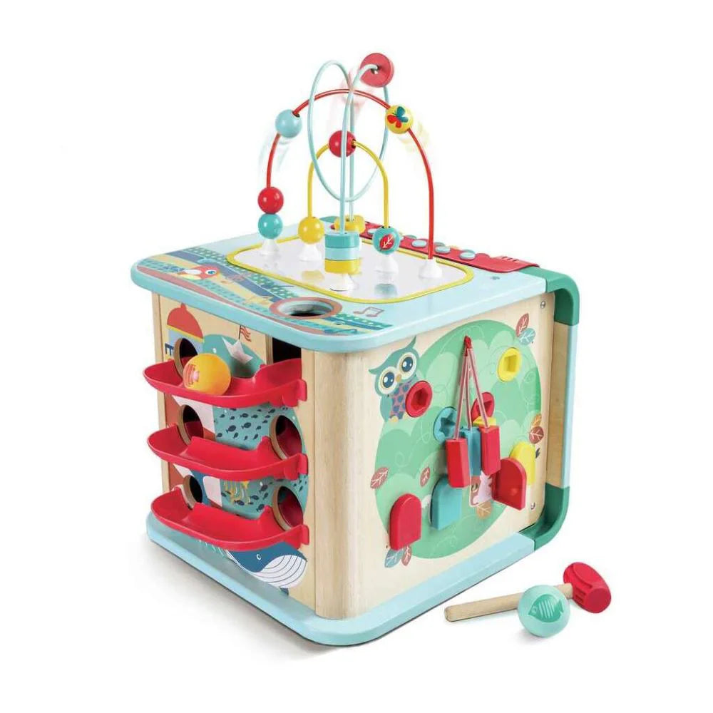 Hape EXPLORE AND LEARN MAGIC CUBE Learning Toy