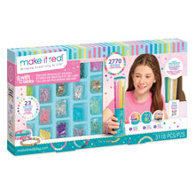 Swift Clicks Deluxe Bracelet Studio kit box with colorful bead compartments