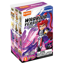HeroSpire Rival Ambitions blind box with warrior figure on illustrated box front