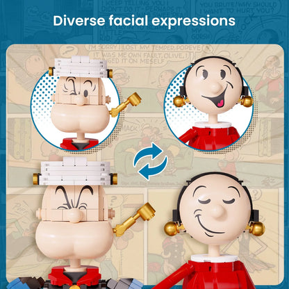 Popeye and Olive Oyl Building Set (86401)