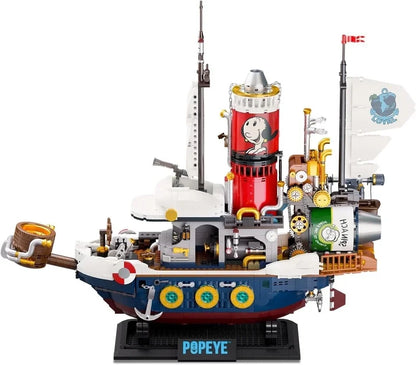 Popeye Treasure Hunt Steamship building block set