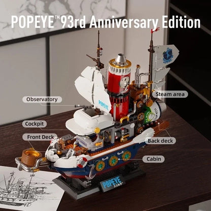 Popeye Treasure Hunt Steamship building block set