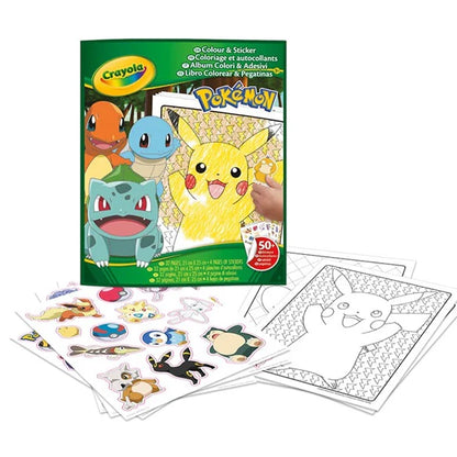 Color & Activity Pad, Pokemon