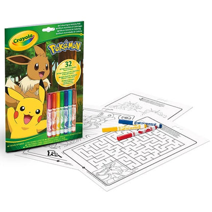 Color & Activity Pad, Pokemon