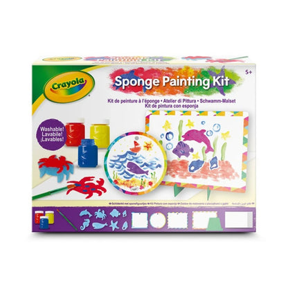 Crayola Classic Art & Craft Set - Sponge Painting Studio