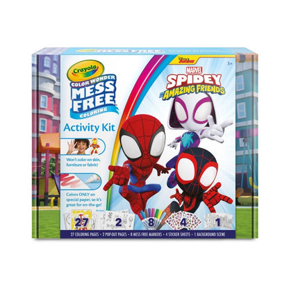 Crayola Color Wonder Activity Set - Marvel Spidey and His Amazing Friends