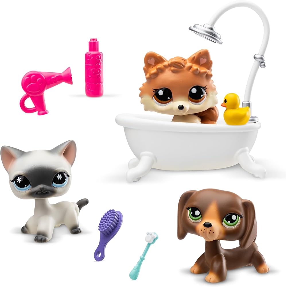 Littlest Pet Shop 2025 Generation 7 Grooming Spa Play Pack - The Toy Store