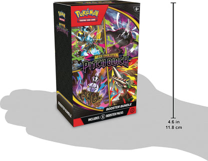 Pitch Black booster bundle box with 6 booster packs, front view