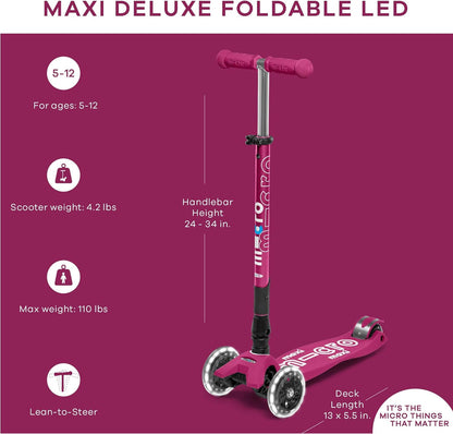 Maxi Deluxe Foldable LED