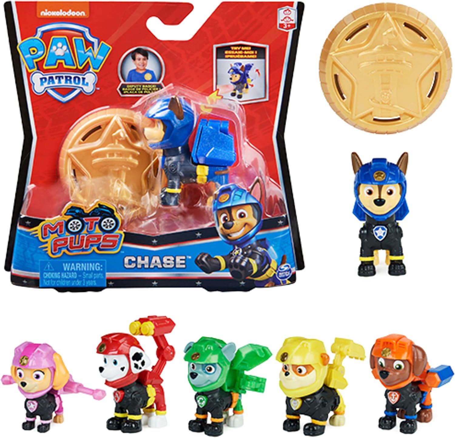 Paw Patrol Moto Pups Rubble Collectible Figure The Toy Store - Toys