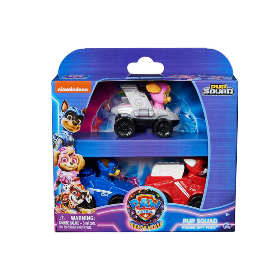 Paw Patrol The Mighty Movie Pawket Vehicle Gift Pack The Toy Store - Toys