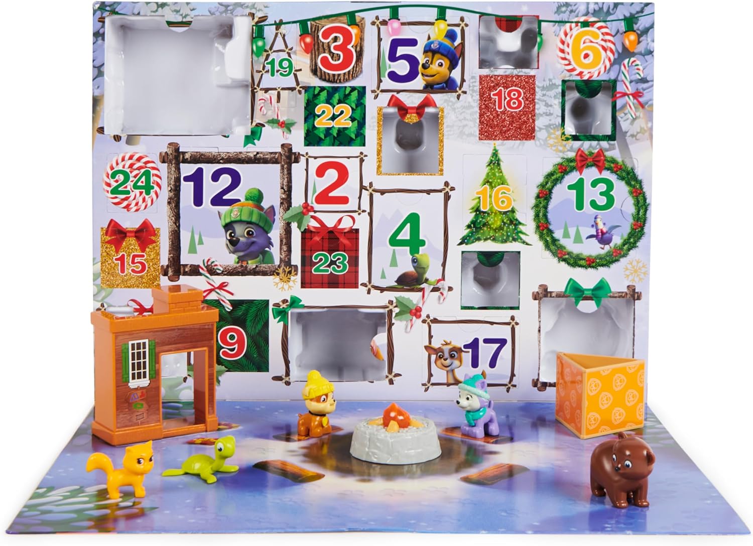 Paw Patrol Advent Calendar with 24 Surprise Toys The Toy Store - Toys