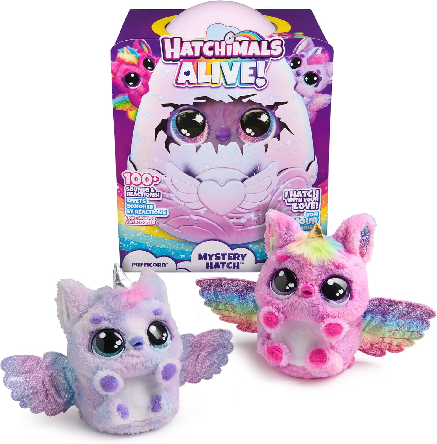 Spin Master Hatchimals Alive, Mystery Hatch Pufficorn - The Toy Store, Best Toys in Lebanon