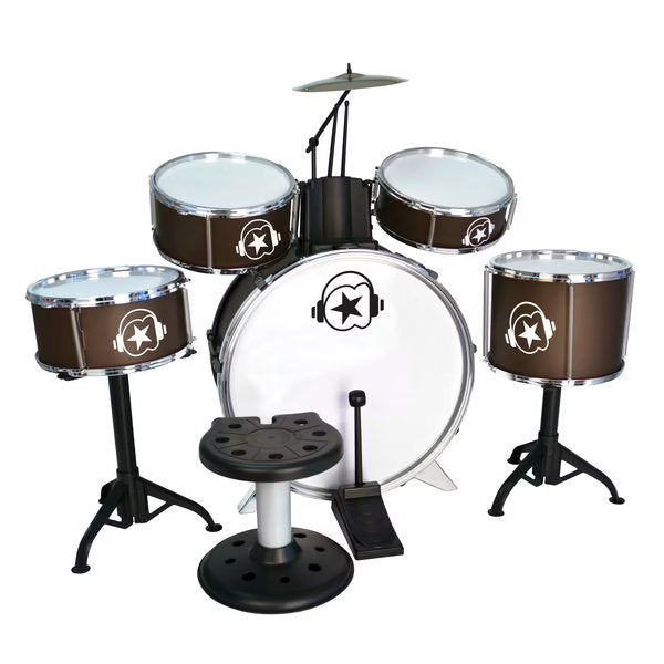 Music Star Battery 5 Drums Set The Toy Store - Toys