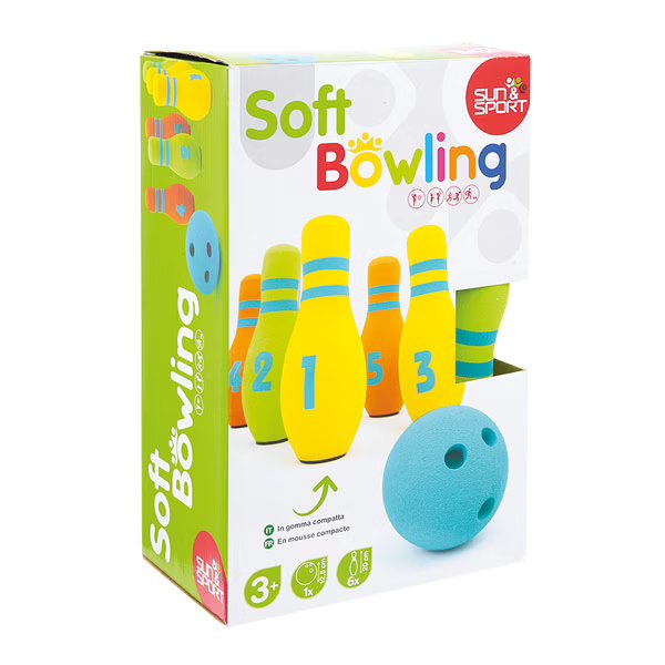 Sun & Sport Foam Bowling Game - The Toy Store - Best Toys in Lebanon