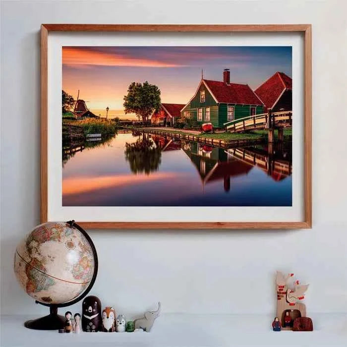 Zaanse Schans 1500 Piece Jigsaw Puzzle