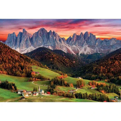 Val Di Funes 2000 Piece Jigsaw Puzzle