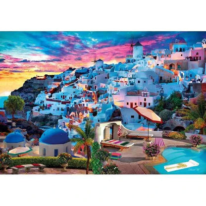 Greece View 500 Piece Jigsaw Puzzle