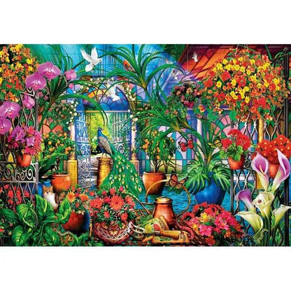 The Greenhouse Caretakers 500 Piece Jigsaw Puzzle