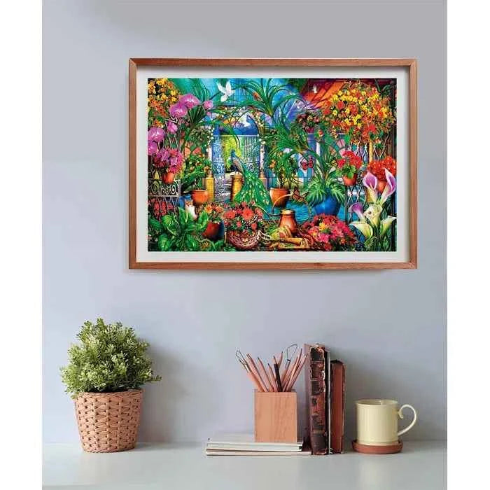 The Greenhouse Caretakers 500 Piece Jigsaw Puzzle