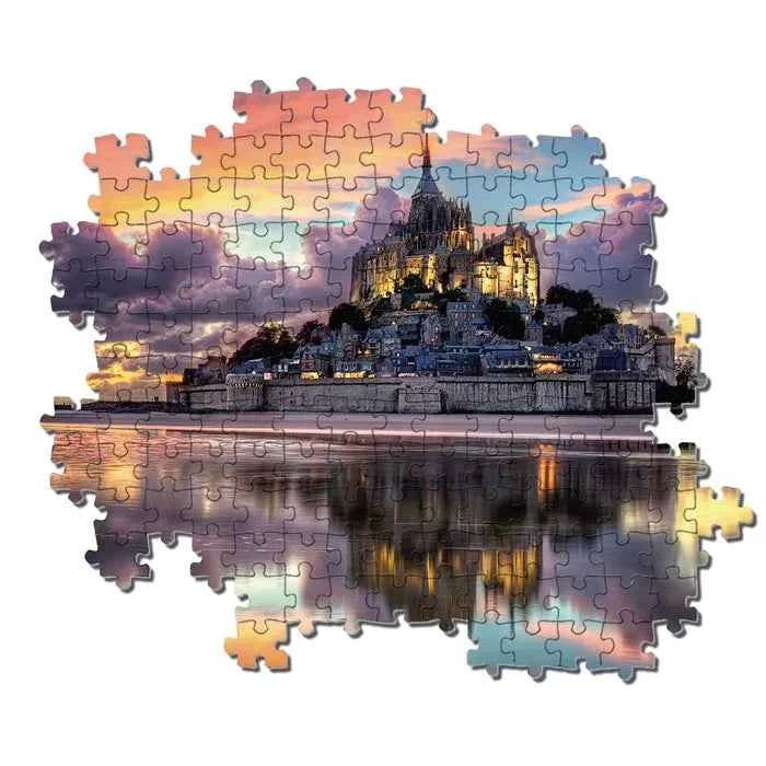 Le magnifique Mont Saint-Michel 1000 Piece Jigsaw Puzzle