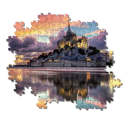 Le magnifique Mont Saint-Michel 1000 Piece Jigsaw Puzzle