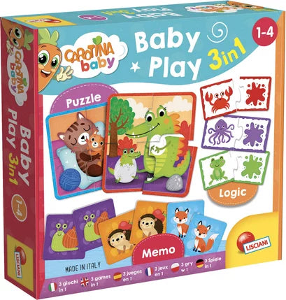 Carotina Baby Games 3-in-1