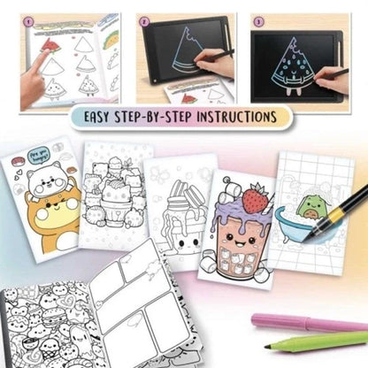 Lisciani Kids Art Kawaii Academy Design Workshop with LCD Tablet