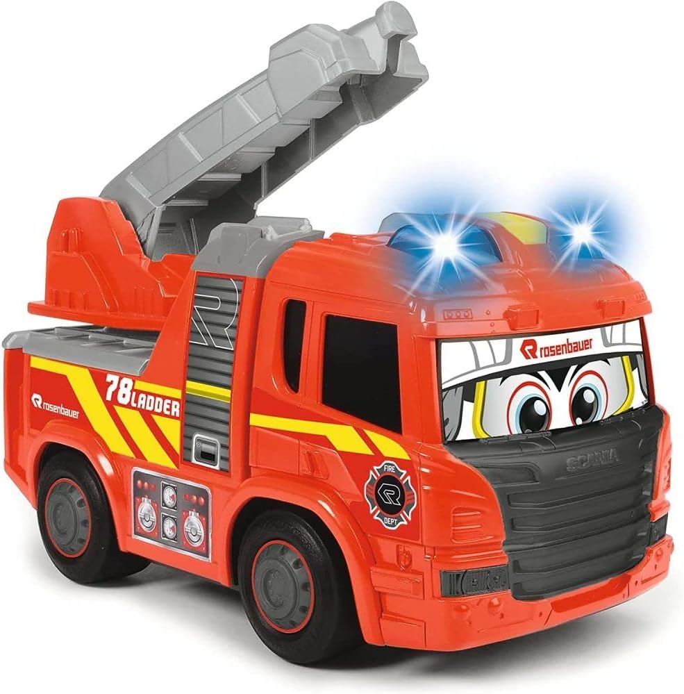 Dickie Happy Radio Controlled Fire Truck - The Toy Store - Best Toys in Lebanon