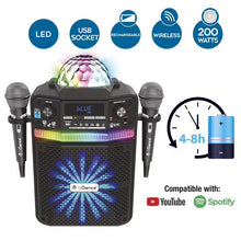 I-Dance Bluetooth Music Speaker and Groove Disco Lights