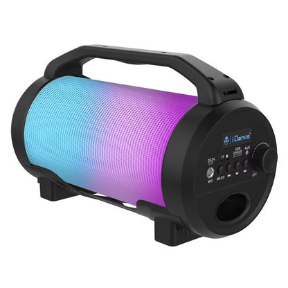 I-Dance Bluetooth Speaker with Microphone - Disco Light