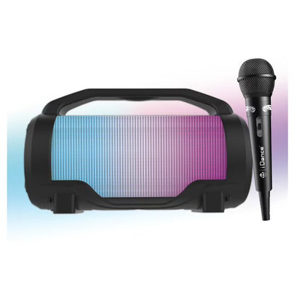 I-Dance Bluetooth Speaker with Microphone - Disco Light