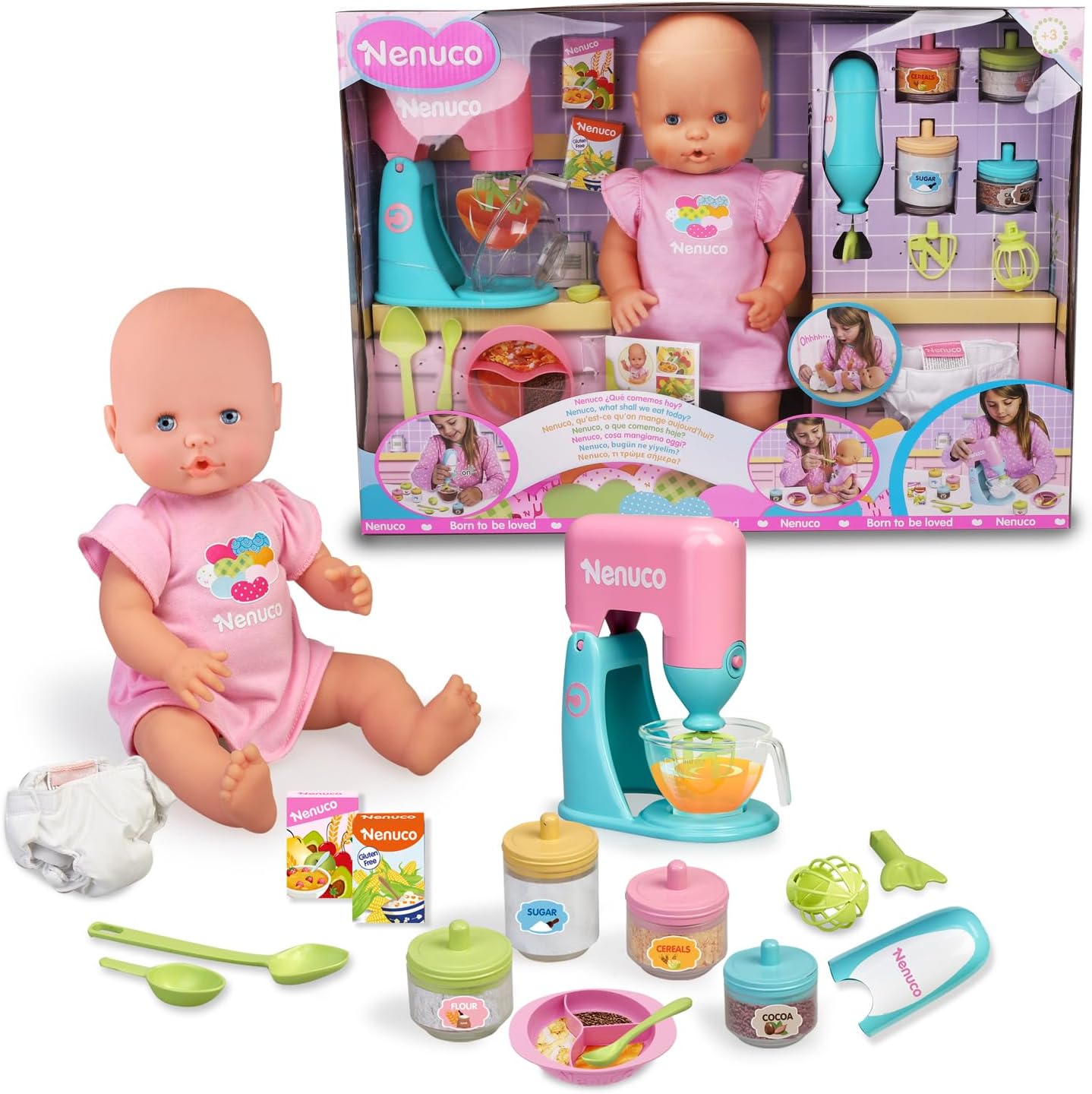 Nenuco - What do we eat today?, baby doll  - The Toy Store, Best Toys in Lebanon