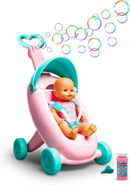 Nenuco Baby Doll with Bubbles Trolley The Toy Store - Toys