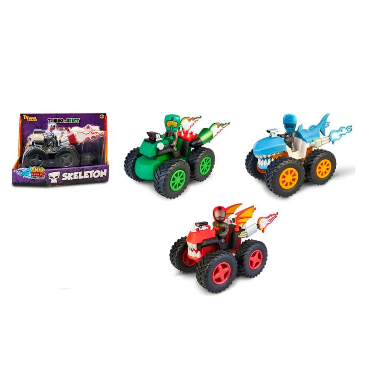 Famosa Swap Riders Quad - Assorted - The Toy Store - Best Toys in Lebanon