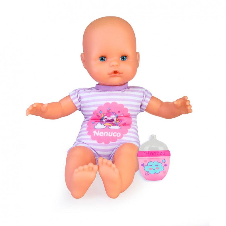 Nenuco - Soft Baby Doll with Rattle Bottle - The Toy Store, Best Toys in Lebanon