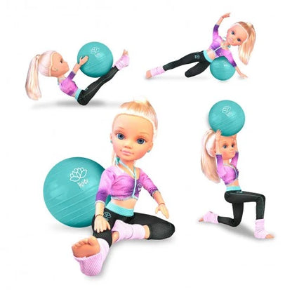 Yoga Class Posable Doll