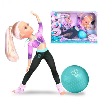 Yoga Class Posable Doll