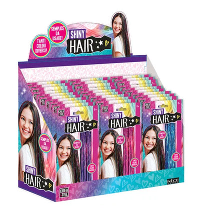 Girabrilla Shiny Hair Coloured Extensions