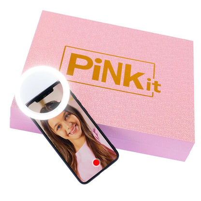 Pink It Selfie Ring Suitcase