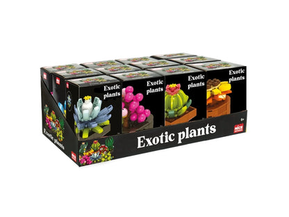Mattoncini Exotic Plants Building Brick Set
