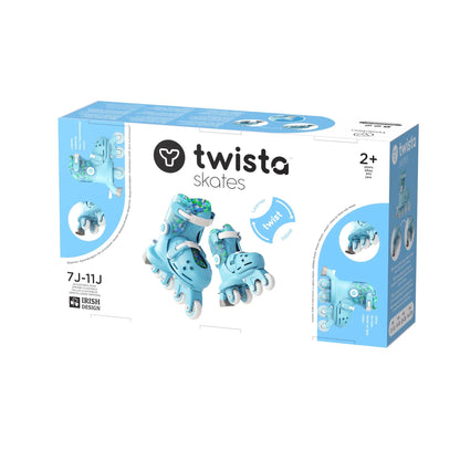 Twista Skates Blue Size 7J - 11J